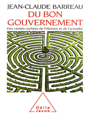 cover image of Du bon gouvernement